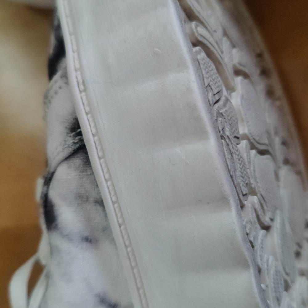 Roxy Surf Sheilahh Gray And White Platform Shoes Size 9 - Picture 14 of 16
